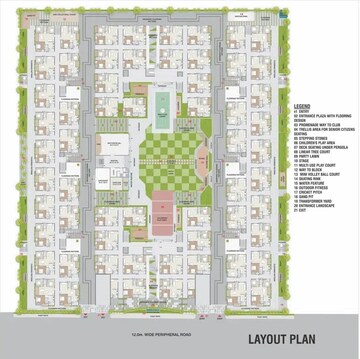 Master Plan in 3 BHK Apartment at Alpine GMR Springfield, Turkapally – for Sale