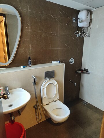 Bathroom in 3 BHK Apartment at Lodha Palava Downtown, Dombivli East – for Sale