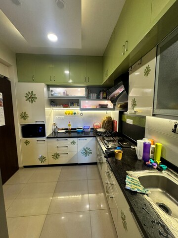 Kitchen in 3 BHK Apartment at Orchid Woods, Hennur – for Sale