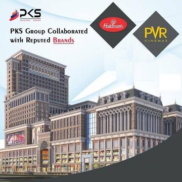  Office Space – Exterior View View at PKS Town Central, Sector 16b Greater Noida - for Sale
