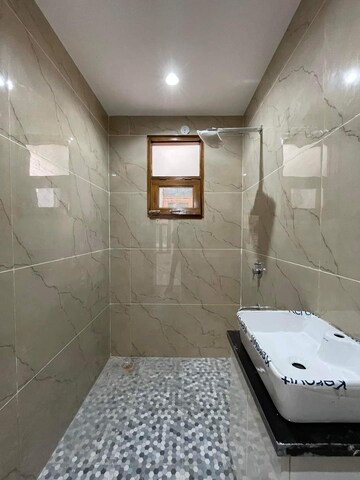 Bathroom in 4 BHK Builder Floor at Green Fields Colony – for Sale
