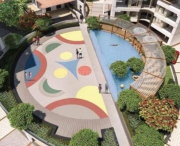 Balcony in 2 BHK Apartment at Rose Gardenia, Kiwale – for Sale