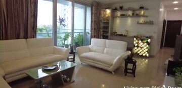 Living Room in 3 BHK Apartment at Oberoi Realty Exquisite, Goregaon East – for Sale