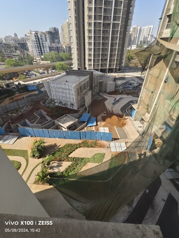 Balcony in 2 BHK Apartment at Kalpataru Paramount B, Kapur Bawdi – for Sale