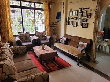Living Room in 3 BHK Apartment at Ajmera Beverly Hills and Royal Empire, Andheri West – for Sale