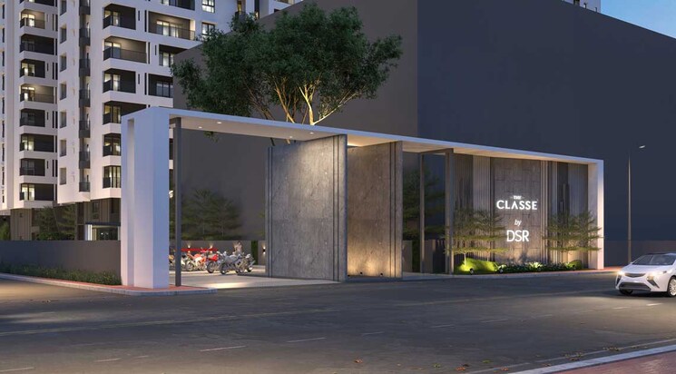 Exterior View, dsr-the-classe 4 Bedroom 3333 Sq.Ft. Apartment In Narsingi Hyderabad 7148672