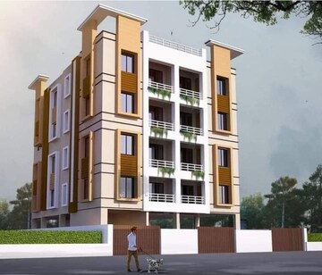 3 BHK Apartment – Exterior View View at New Town - for Sale