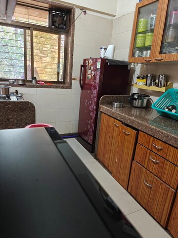 Kitchen in 2 BHK Apartment at Kanchan Junga Tower, Kopar Khairane – for Sale