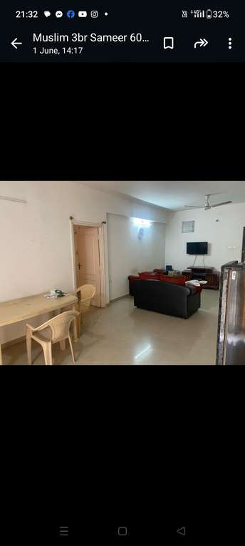 2 BHK Apartment For Rent in Babukhan Solitaire Gachibowli Hyderabad 7149323