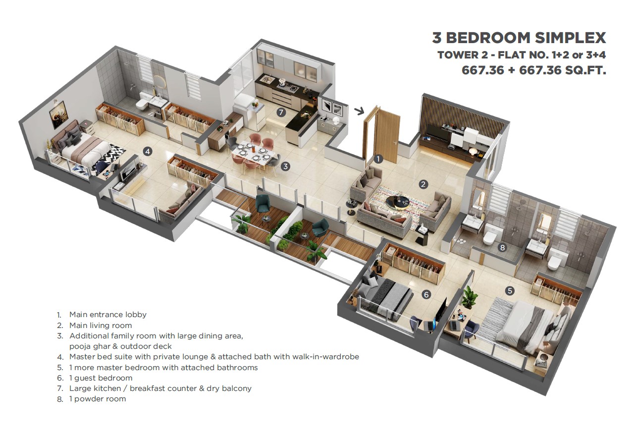 4 BHK Apartment For Resale in VTP Euphoria Kharadi Pune  7149387