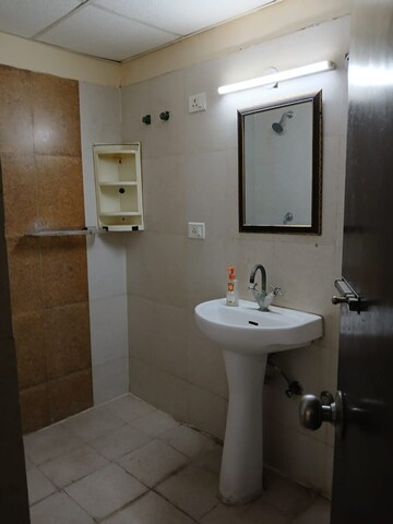 Bathroom in 3 BHK Apartment at Shri Radha Aqua Garden, Sector 16b Greater Noida – for Sale