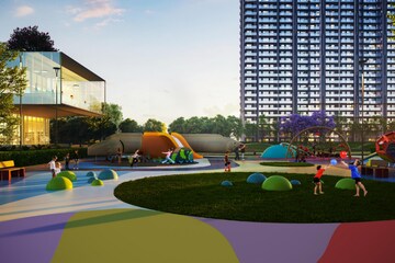 Swimming Pool in 4 BHK Apartment at M3M Golf Hills, Sector 79 – for Sale