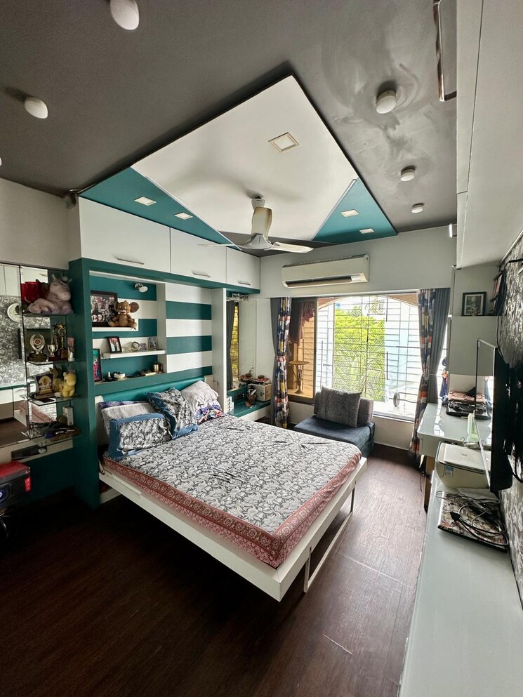 Bedroom, darshan-classic 3 Bedroom 1300 Sq.Ft. Apartment In Andheri East Mumbai 7149636