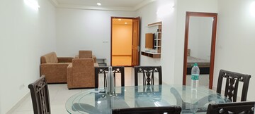 Living Room in 2.5 BHK Apartment at Prestige High Fields, Gachibowli – for Sale