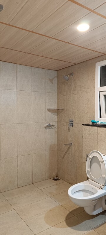 Bathroom in 2.5 BHK Apartment at Prestige High Fields, Gachibowli – for Sale