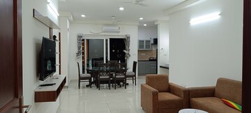Living Room in 2.5 BHK Apartment at Prestige High Fields, Gachibowli – for Sale