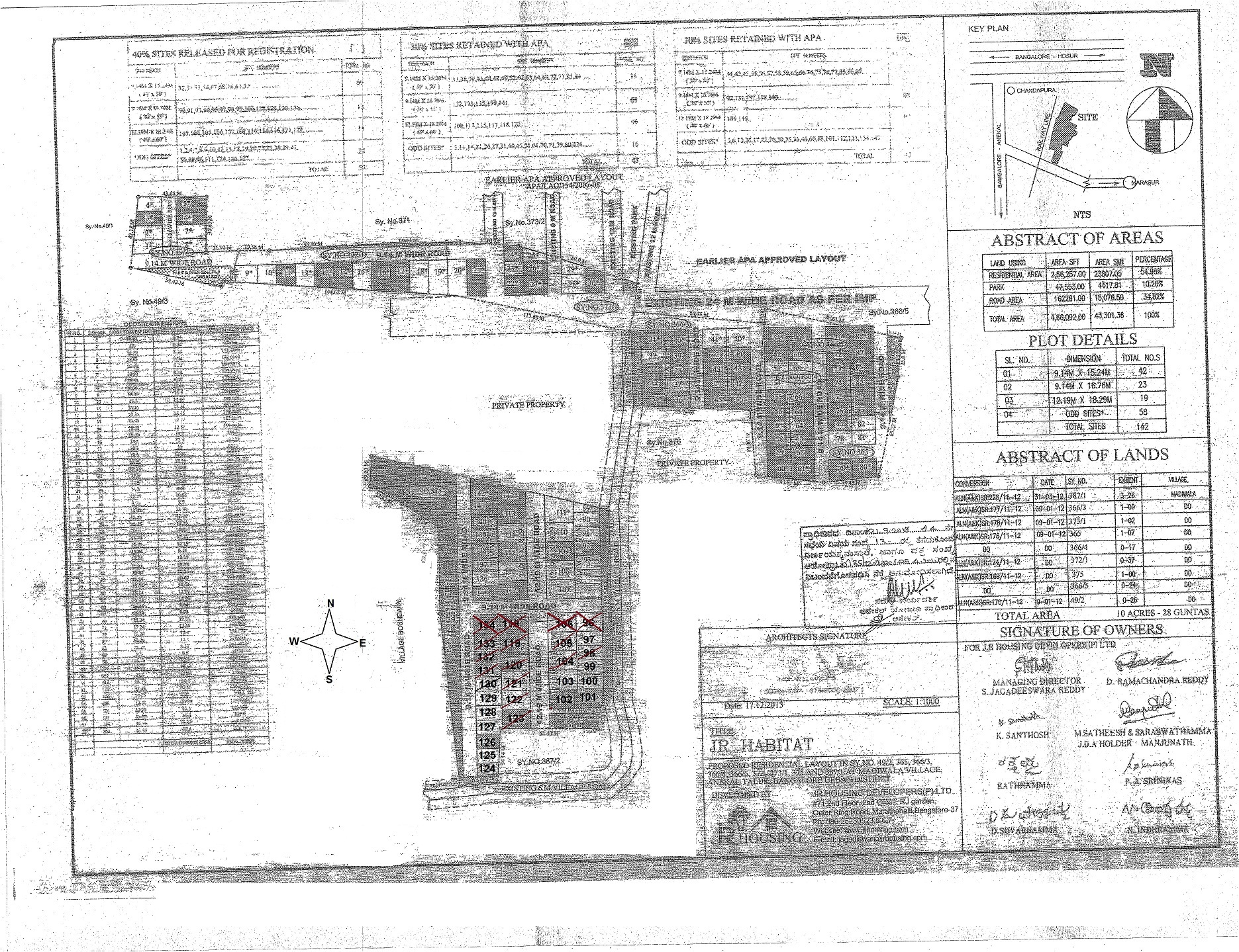 Plot For Resale in JR Habitat Chandapura Bangalore  7150098