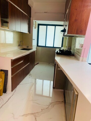 Kitchen in 2 BHK Apartment at Nahars Everest, Versova – for Rent