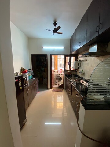 Kitchen in 3 BHK Apartment at Sola – for Sale