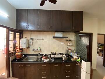Kitchen in 3 BHK Apartment at Sola – for Sale