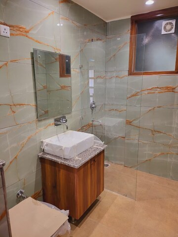 Bathroom in 3 BHK Builder Floor at BPTP Parkland, Sector 75 – for Sale