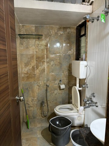 Bathroom in 1 BHK Apartment at Veena Dynasty, Vasai East – for Sale