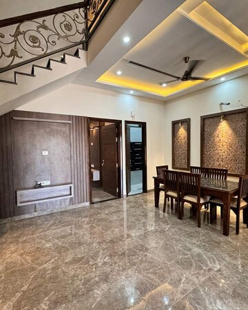 Living Room in 4 BHK Villa at Gandhi Path – for Sale