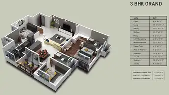 3 BHK Apartment For Resale in Puravankara Purva Zenium Hosahalli Bangalore  7158609