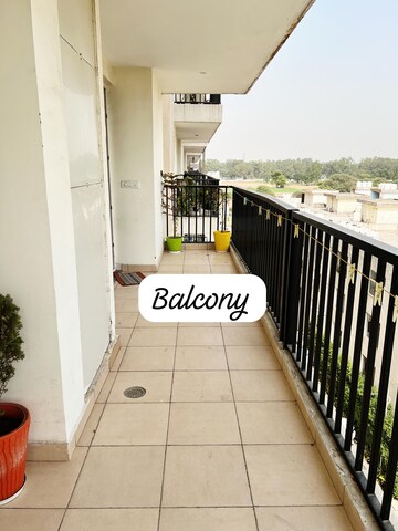 Balcony in 3 BHK Apartment at Highland Park Chandigarh, Bhabat – for Sale