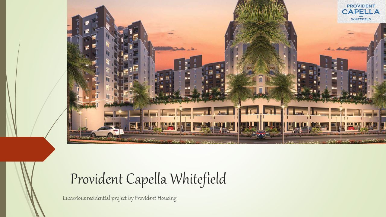 1 BHK Apartment For Resale in Provident Capella Whitefield Bangalore  7158822