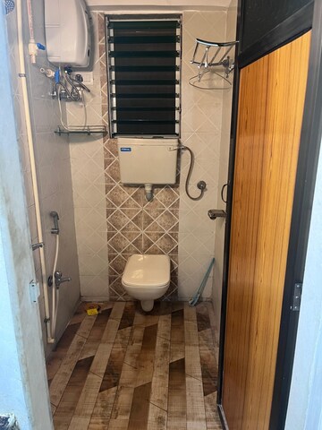 Bathroom in 1 BHK Apartment at Gaurav Woods, Mira Road – for Sale