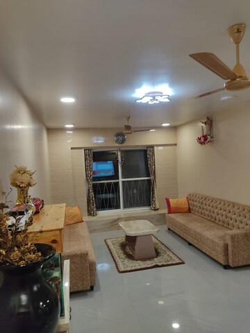Living Room in 3 BHK Apartment at Dhaval Sunrise Orlem, Malad West – for Sale