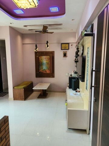 Living Room in 1 BHK Apartment at Rajaram Sukur Enclave D Wing, Ghodbunder Road – for Sale