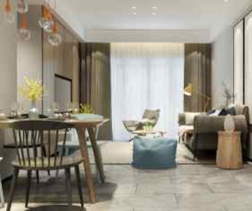Living Room in 4 BHK Independent House at Sector 24 – for Sale