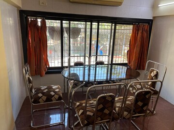 Living Room in 3 BHK Apartment at Seven Bunglow – for Rent