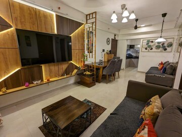 Living Room in 2 BHK Apartment at Paradigm Ananda Residency, Borivali West – for Sale