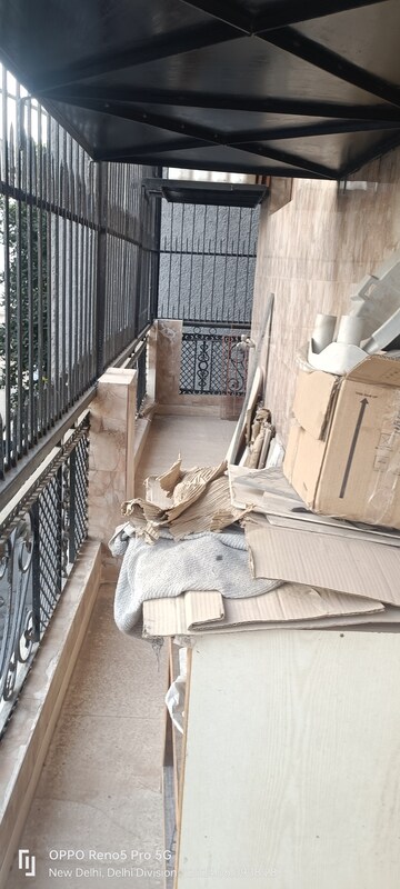 Balcony in 4 BHK Builder Floor at Janakpuri – for Sale