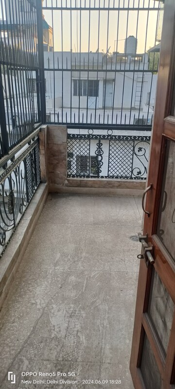 Balcony in 4 BHK Builder Floor at Janakpuri – for Sale