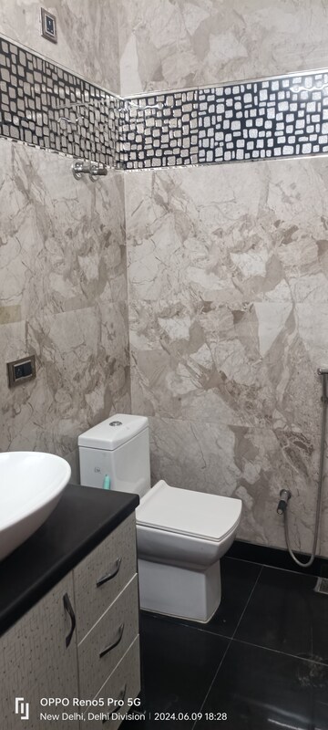 Bathroom in 4 BHK Builder Floor at Janakpuri – for Sale