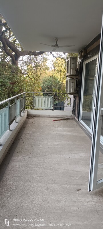 Balcony in 4 BHK Builder Floor at Janakpuri – for Sale