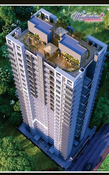Balcony in 1 BHK Apartment at Je and Vee Madhuban, Malad East – for Sale