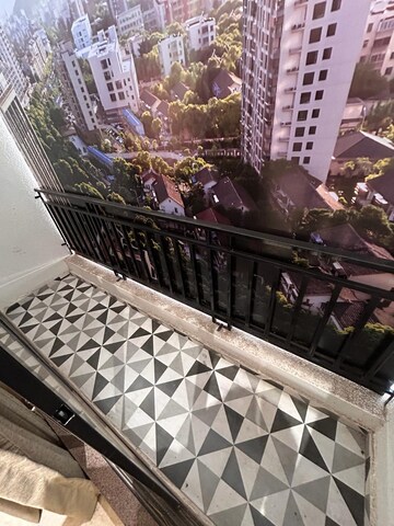 Balcony in 1 BHK Apartment at Empire Centrum, Ambernath West – for Sale