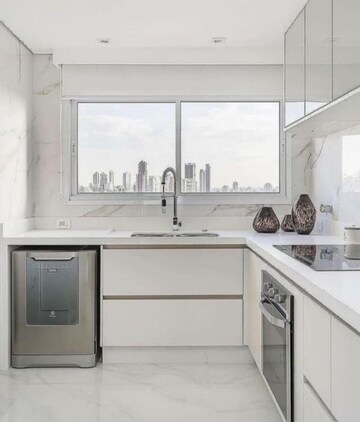 Kitchen in 4 BHK Apartment at Emaar Palm Terraces Select, Sector 66 – for Sale