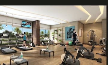 Gym in 2 BHK Apartment at Gurukrupa Marina Enclave, Malad West – for Sale