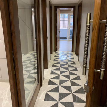 Building Lobby in 4 BHK Builder Floor at Vasant Vihar – for Sale