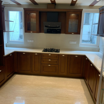 Kitchen in 4 BHK Builder Floor at Vasant Vihar – for Sale