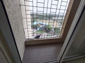 Balcony in 2 BHK Apartment at Mukta Residency Phase 2, Shilphata – for Rent
