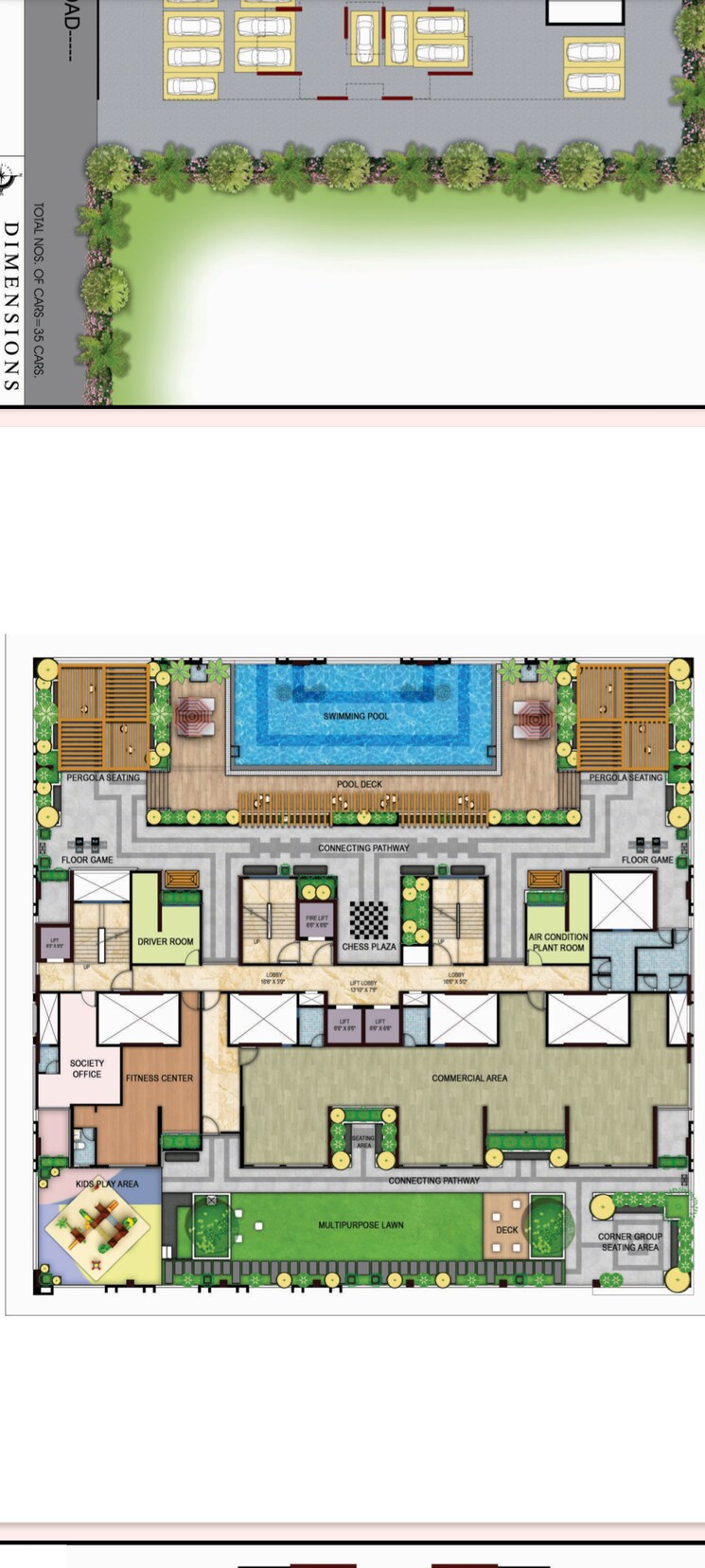 Master Plan, malhar-24-east 2 Bedroom 1050 Sq.Ft. Builder Floor In Sanpada Navi Mumbai 7164222