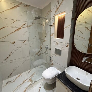 Bathroom in 4 BHK Builder Floor at 4S Aradhya Extension, Sector 67 – for Rent