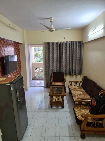 Living Room in 2 BHK Apartment at Gardeniya Apartment, Wadgaon Sheri – for Rent
